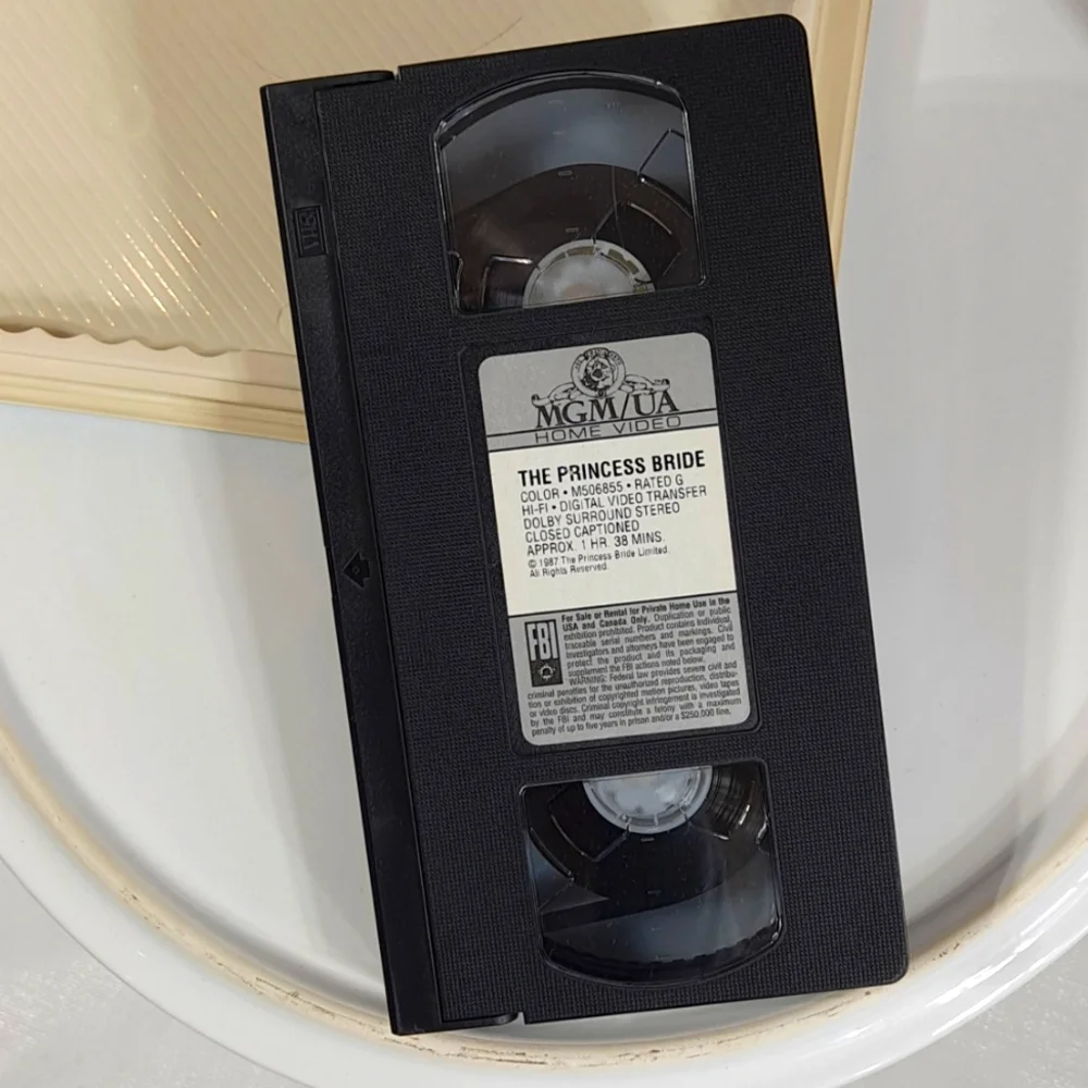 MGM The Princess Bride VHS Tape